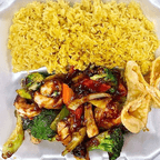 Best Shrimp with Garlic Sauce (Combo Platter) in Wichita, KS