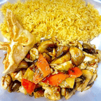 Best Chicken with Mushrooms (Combo Platter) in Wichita, KS