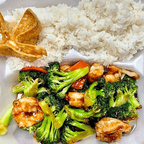 Best Shrimp with Broccoli (Combo Platter) in Wichita, KS